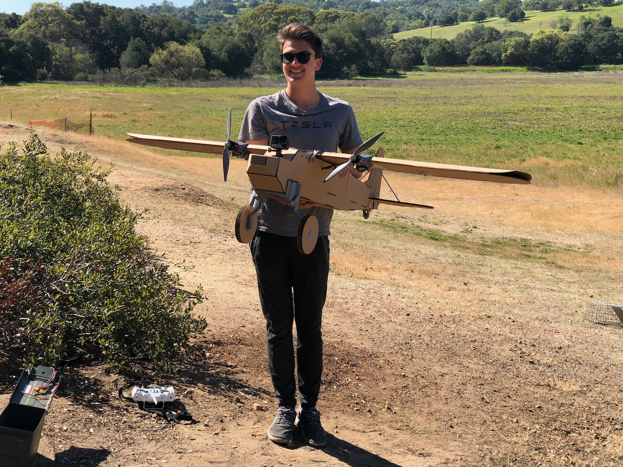 Giant Cardboard Airplane